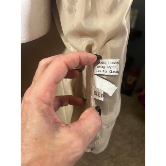 Scully Suede Leather Jacket Western Boho Distressed Tan Brown Mens Size 44 - Picture 7 of 11